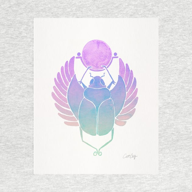 purple scarab by CatCoq